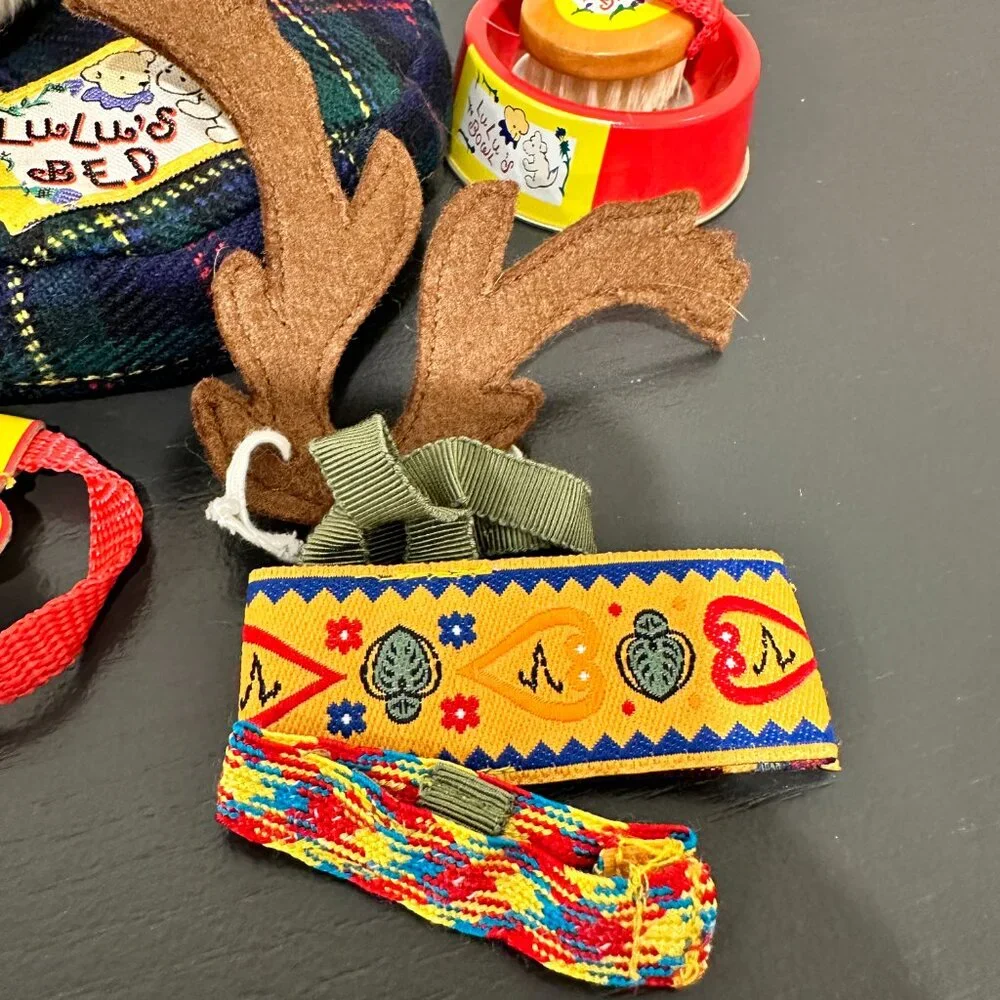 Muffy Vanderbear Lulu Dog A Highland Fling Accessories Vintage 1993 - Picture 4 of 4